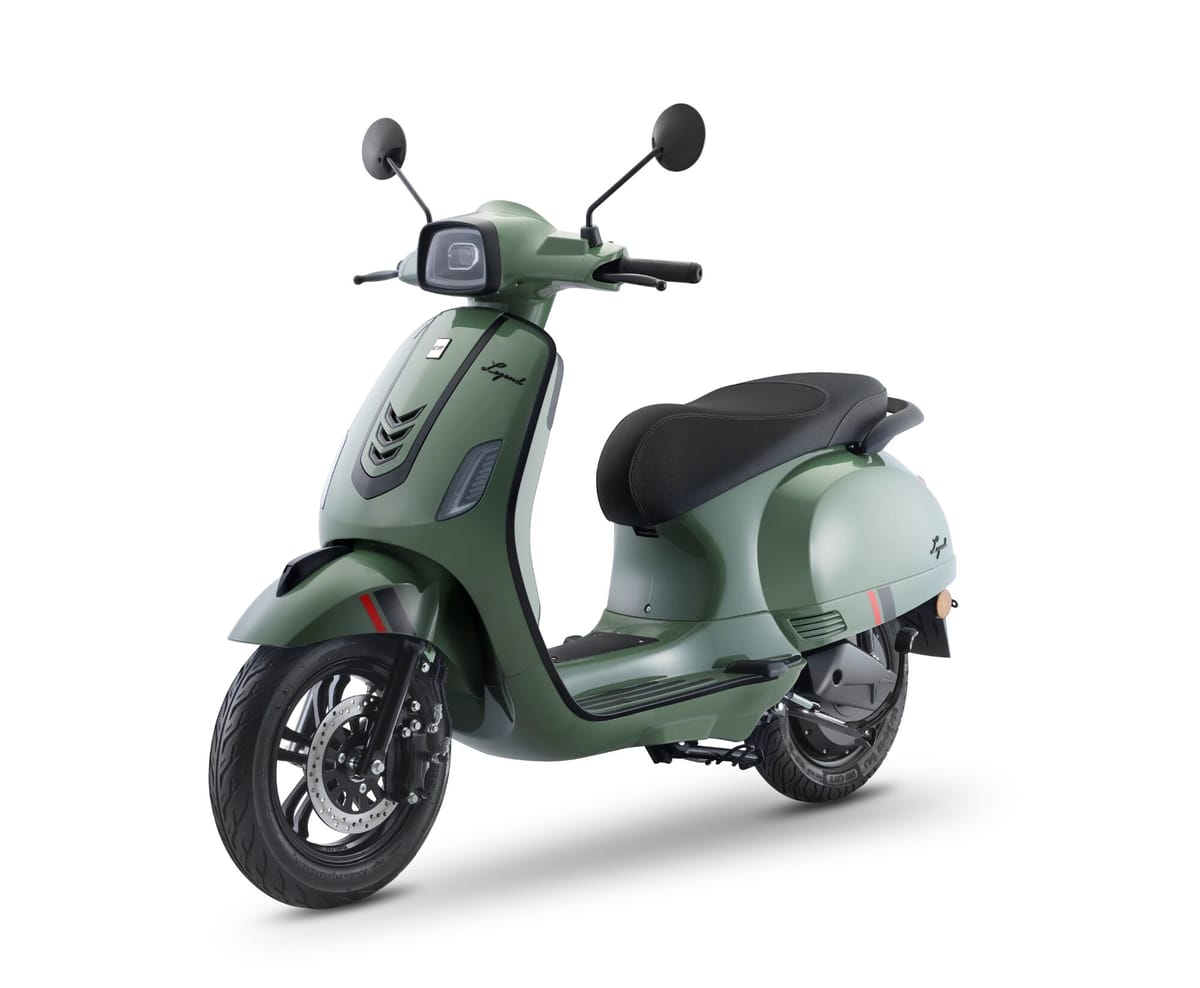 EM Legend Pro มอเตอร์ไซค์ไฟฟ้า สีเขียวมอส